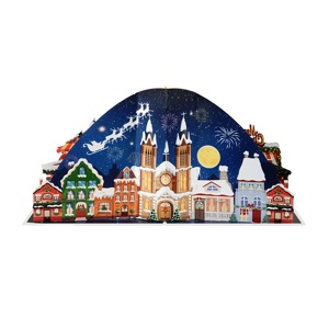 การ์ดป๊อปอัพสำหรับ3D งานฝีมือสำหรับคริสต์มาสการ์ดอวยพรคริสต์มาสตามสั่งผู้ผลิตของขวัญวันหยุด - Product Image 3