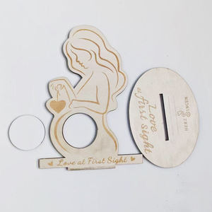 Support de Présentation pour Photo d'Échographie et Panneau d'Annonce de Naissance Bébé, Porte-Objets Souvenirs Nouveau-né pour Baptême et Décoration de Fête d'<span class=keywords><strong>Anniversaire</strong></span> - Product Image 5