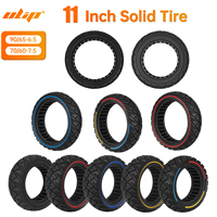 Pneu Plein Sans Air Ulip 8.5*2 10*3 10*2 90/65-6.5 12*2.125 de 9 Pouces pour Trottinette Électrique, Pièce de Remplacement en Caoutchouc