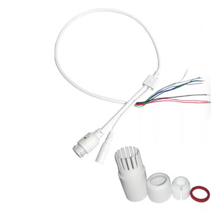Cable de cola impermeable de red de cámara de vigilancia de 9 núcleos, cable impermeable de red de vigilancia RJ45 DC con tapa impermeable - Product Image 6