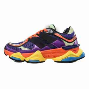 รองเท้าวิ่งและเดินลำลองสไตล์เรโทรสุดหรู ดีไซน์ทันสมัย พื้นกันลื่น เหมาะสำหรับกิจกรรมกลางแจ้ง วัสดุ PVC ด้านบน พื้นรองเท้าชั้นกลางทำจากยางลาเท็กซ์ พื้นรองเท้าด้านนอกทำจากยาง - Product Image 2