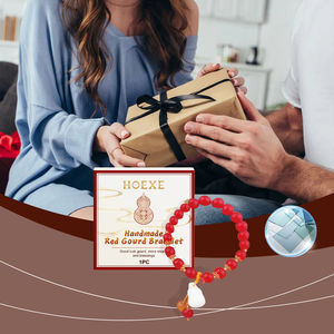 Handmade Red Gourd Strings Stylish Elegant Durable Niche Design Dating Red Strings - Product Image 1