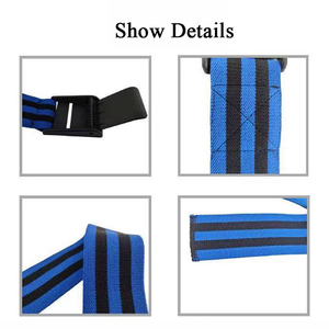 NQ SPORTS Fascia di Compressione per Fitness, Sollevamento Pesi, Squat, Allenamento con Restrizione del Flusso Sanguigno, Benda Elastica per Braccia, Fianchi e Gambe - Product Image 3