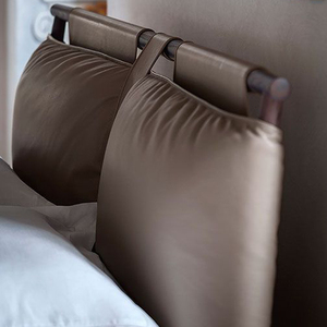 Goth — ensemble de meubles de chambre d'hôtel de luxe <span class=keywords><strong>moderne</strong></span>, couvre-chef <span class=keywords><strong>en</strong></span> cuir véritable rembourré de 1.8m, <span class=keywords><strong>lit</strong></span> <span class=keywords><strong>en</strong></span> <span class=keywords><strong>bois</strong></span> de taille Queen et King Size, vente <span class=keywords><strong>en</strong></span> gros - Product Image 5