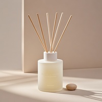Coffret Cadeau Diffuseur de Parfum en Marbre et Céramique Personnalisé 120ml – Ensemble d'Emballage Vide pour Arômes
