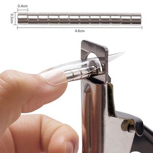 12 Piezas de Palitos Magnéticos Pequeños <span class=keywords><strong>para</strong></span> <span class=keywords><strong>Uñas</strong></span> Acrílicas, Cortadores de Bordes de <span class=keywords><strong>Uñas</strong></span> Postizas Multifunción, Puntas <span class=keywords><strong>para</strong></span> Gel UV, Efecto Ojo de Gato, Herramienta de Manicura - Product Image 2