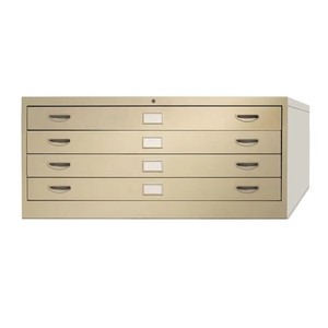 Armoire métallique verrouillable robuste en acier pour plans architecturaux, cartes, œuvres d'art et mobilier commercial - Product Image 1