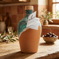 Aceite de Colza Orgánico Perilli Prensado en Frío Italiano 100% Puro de Grado Culinario 25CL-50CL en Botella de Cerámica con 12 Meses de Duración