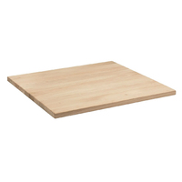 Belle planche de table en bois massif de meubles de restaurant/salle à manger/bureau personnalisée en usine