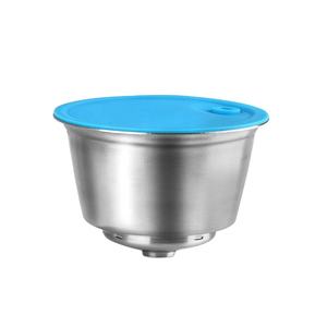 Cápsula de café reutilizable de acero inoxidable recargable <span class=keywords><strong>Dolce</strong></span> <span class=keywords><strong>Gusto</strong></span> Compatible K Cup Cápsula de metal Cápsula de máquina de café - Product Image 1