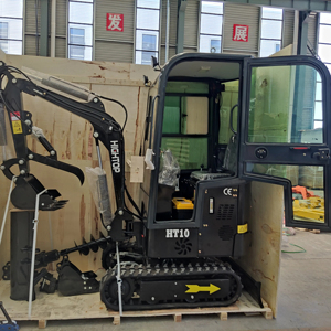 Mini Excavadora Hidráulica Pequeña de 1 Tonelada con Cabina Cerrada a Precio Económico - Product Image 4