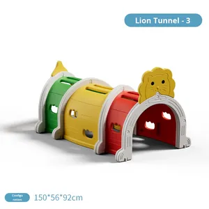 <span class=keywords><strong>Tunnel</strong></span> jouet écologique HDPE intérieur pour parc d'attractions pour enfants avec couleur personnalisée et caractéristiques <span class=keywords><strong>de</strong></span> rampement du train - Product Image 2