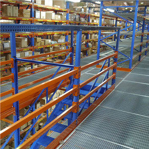 Estantería ajustable de plataforma, estantería prefabricada de acero, almacén, Mezzanine - Product Image 6