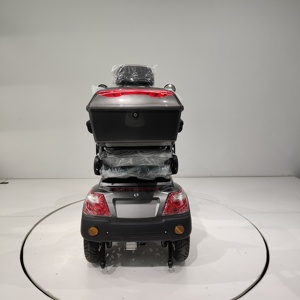 <span class=keywords><strong>Moto</strong></span> électrique à quatre roues DINGYITOP, modèle MS-08, homologation européenne, couleur grise, 1000 watts, avec boîte de rangement arrière - Product Image 5