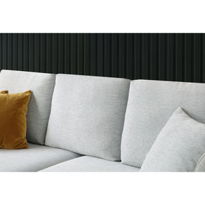 Juego de sofás modulares contemporáneos de 3 piezas muebles de sala de estar de tela baratos con patas de madera para apartamentos y sofás de hoteles - Product Image 5