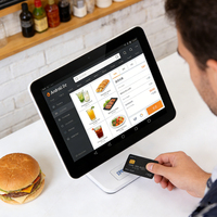 Tablette PC Kiosque de Commande Automatique Android NFC 12 Pouces pour Hôtel Restaurant POS Menu Tap-to-Pay Vente en Gros