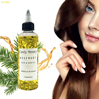 Bestseller Rosmarin-Haaröl mit Getrockneten Kräutern zur Pflege und Reparatur von Trockenem Haar, Reduzierung von Haarausfall, Haar- und Hautöl in Großpackungen