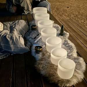 Ensemble de 7 bols Crystal Soul 432 hz Crystal Sound CDEFGAB avec sac et accessoires - Product Image 4