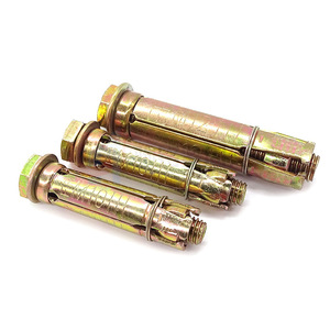 Boulon d'ancrage personnalisé en quatre pièces Vis d'expansion à usage intensif M6 M8 M10 M12 Acier au carbone zingué - Product Image 5