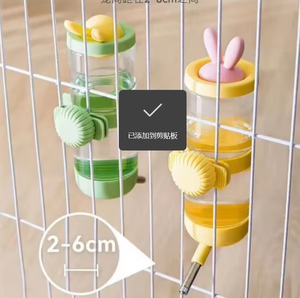 Küçük Kafes Kullanımı İçin Islak Ağız Tasarımı Olmayan Plastik Köpek Kedi Kuş 2L Asılı Suluk İç Mekan Evcil Hayvan Besleyici - Product Image 4