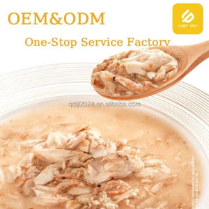 Berbagai rasa ayam Tuna basah gandum OEM/ODM pabrik makanan anjing dan kucing muda dan dewasa makanan kalengan basah - Product Image 2