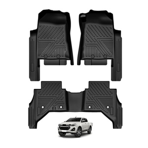 Juego Completo de Tapetes de Auto de Lujo Impermeables KQD TPE para Isuzu D-Max 2020 - Volante a la Derecha, Durabilidad para Todo Clima - Product Image 1