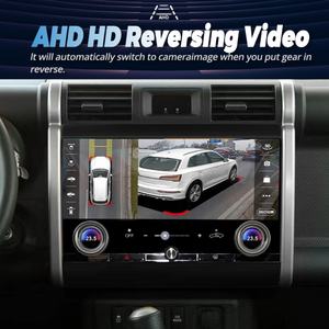 Radio Multimedia Android 2 Din para Auto, Reproductor para Toyota FJ Cruiser J15 2006-2022, Carplay, con Pantalla de Control de Aire Acondicionado - Product Image 3