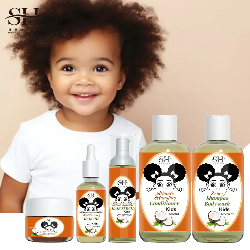 SEVICH OEM Natürliches Baby Shampoo und Dusch gel Baby pflege produkte Pflegende Kopfhaut pflege Baby Shampoo