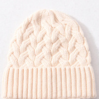 SOLPOP Bonnet en laine mélangée tricoté sur mesure avec broderie, doublure en satin pour la protection des cheveux, chapeau d'hiver pour l'extérieur