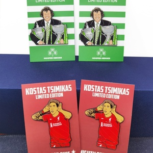 Pin de Solapa Personalizado de Metal con Diseño de Personajes de Anime y Dibujos Animados, Souvenir de la Copa Mundial de Fútbol de Catar, Pin de Esmalte Duro Personalizado - Product Image 3