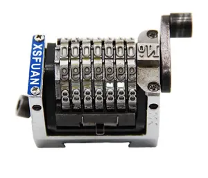 ماكينة طباعة متوازنة الترقيم مربع البسط للطباعة رقم على الورق