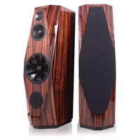 Enceintes de sol audiophiles TLH-13 12 pouces, tweeters authentiques Scan-Speak et basses UK Volt Octopus, tour passive HiFi