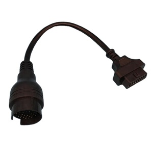 Câble d'extension de diagnostic électronique pour voiture Mercedes, câble OBD <span class=keywords><strong>38</strong></span> broches, adaptateur OBD2 16 broches, connecteur, matériau d'isolation en caoutchouc - Product Image 3