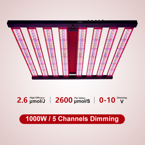 5x5FT Coverage Full Spectrum 1000W LED Grow Light for <b>Tomato</b> Cucumber Pepper Plants Indoor Gardening and Vertical Farming - Product Image 5