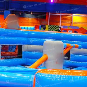 Parc Gonflable Personnalisé Combo <span class=keywords><strong>Château</strong></span> Sauter Labyrinthe Aire <span class=keywords><strong>de</strong></span> Jeux Gonflable par Cheer Amusement - Product Image 4
