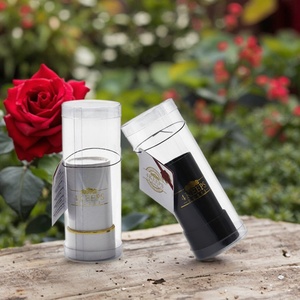 Caja de Papel PET Biodegradable de Alta Calidad, Personalizada al por Mayor, para Empaque de Flores Frescas, Caja de Regalo de Rosas, Caja Cilíndrica de Plástico - Product Image 1