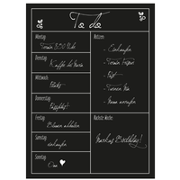 Tableau magnétique effaçable à sec personnalisé bloc-notes magnétique pour réfrigérateur calendrier mensuel/hebdomadaire avec marqueur effaçable à sec