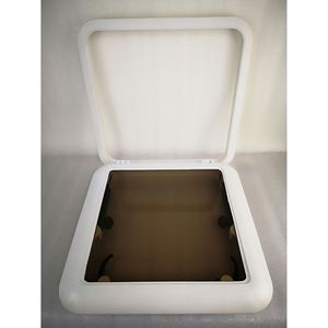 Nylon <b>Frame</b> Skylight 500x500 Mm Rectangle Vertical <b>Swing</b> Opening For Boat Exterior - Product Image 5