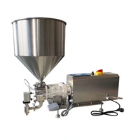 Machine de remplissage et d'emballage quantitative pour sauces à la viande à base de marmite pâte de sésame haute viscosité et remplissage de crevettes