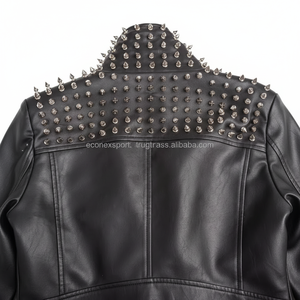 Veste de motard en cuir noir pour femme Veste de motard en cuir véritable avec fermeture éclair avant Slim Fit Asymmetrical Zipper Motorcycle Fashion Outerwear - Product Image 1