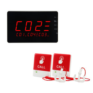 Customized Wireless Calling System LoRa Transmitter Hospital Emergency Help Button Device <strong>Call</strong> Bell with Nurse Station Receiver - Product Image 1
