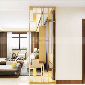 EX068 Custom Modern Art Design Elegant 304 Stainless Steel Laser Cut Foldable Multi-Functional Contemporary Living Room - Product Image 4