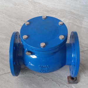 Chất lượng cao dễ uốn sắt ggg50 mặt bích cuối đôi đĩa <span class=keywords><strong>Swing</strong></span> loại van kiểm tra - Product Image 6