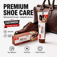 Crème à chaussures Hei Niu résistante au froid, tube de 35g, texture pâteuse facile à nettoyer, stable à basse température
