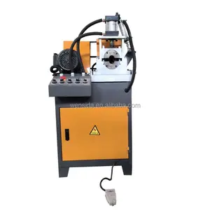 Round tube/round bar/round steel cylindrical single head pneumatic chamfering machine