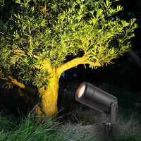 Fulidi S1603-LED, Luces de Jardín con Estaca de Inducción de 3W y 12V, con Garantía de 3 Años, 2700K, Blanco Cálido Suave, Certificación CE ROHS