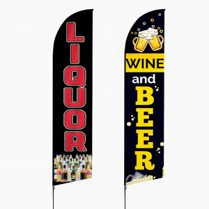 wholesale custom feather flags banners Advertisement feather banner flags custom advertising feather teardrop flags