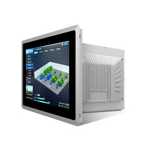 PC industriel tout-en-un sans ventilateur avec écran tactile Android Windows de 10,4, 12,1, 15, 17, 19 pouces, RS485, RS232 pour l'automatisation