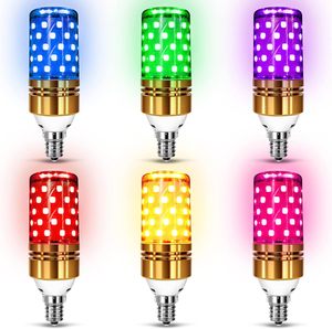 Lampadario 12W E14 Lampadine a candelabri colorate LED di mais lampadine in rosso blu verde per feste matrimonio <span class=keywords><strong>natale</strong></span> IP44 valutato - Product Image 1