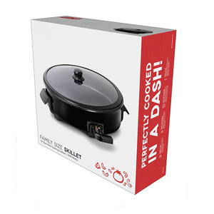 Olla Eléctrica de Acero Inoxidable con Placa Calefactora y Tapa de Vidrio Templado, Ahorradora de Energía, para Uso Doméstico, Enchufe Estadounidense - Product Image 6